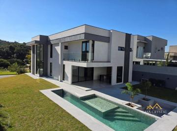 a15aeb0766915948d800b3f6aef6423953a5c904 · Casa com 5 dormitórios à venda, 412 m² por R$ 3.850.000,00 - Condomínio Reserva Santa Maria - Jandir