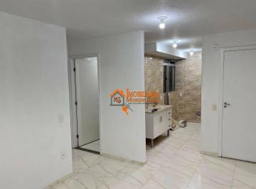 531653454407280451ec39e106aa66ebf43b8e77 · Apartamento com 2 dormitórios para alugar, 42 m² por R$ 1.490,00/mês - Vila Nova Bonsucesso - Guarul