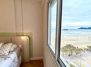 Apartamento · 106m² · 2 Quartos · 1 Vaga · Apartamento frente mar com 2 dormitórios para alugar, 106 m² por R$ 9.276/mês -
