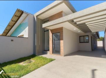 Casa · 87m² · 3 Quartos · 1 Vaga · CASA NOVA EM COSTEIRA SJP! 03 QUARTOS, SUÍTE, CORREDOR LATERAL!!!
