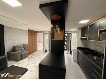 Apartamento · 52m² · 1 Quarto · 1 Vaga · APARTAMENTO MOBILIADO NO SANTA QUÍTERIA!!! SUÍTE, SACADA GOURMET, CLOSET!!!