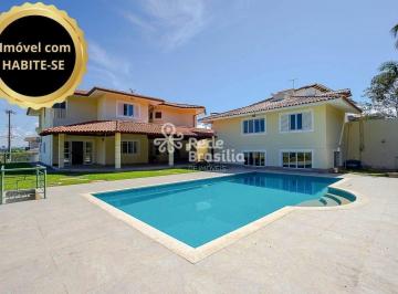 Casa · 650m² · 6 Quartos · 4 Vagas · SHIS QI 28 - Casa à venda, com Habite-se, 4 suítes e área de lazer completa, Lago Sul