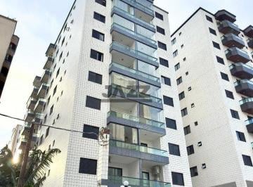 01 · Apartamento Mobiliado na Ocian com 1 Dormitório e Sacada a 150m da Praia