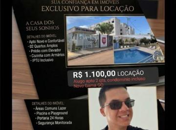 Apartamento de 3 quartos, Novo Gama · Alex Gama Aluga: Apto 02 Qts Ed. Viva Vida Bem Estar, ao lado do Aconchego e Lousa Life