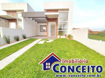 Casa · 92m² · 2 Quartos · 1 Vaga · G1018 - Ótimo geminado localizado em região tranquila no Centro de Imbé