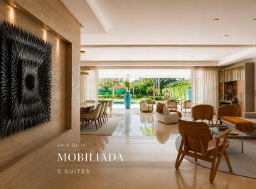 Casa de 5 quartos, Brasília · SHIS QL 10 - Casa com 5 suítes para locação totalmente mobiliada!