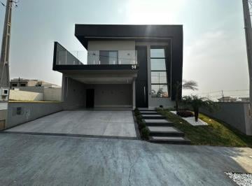 Foto 01 · Casa de luxo em condomínio no Parque Ortolândia, Hortolândia-SP: 4 quartos, 2 suítes, 2 salas, 3 ban