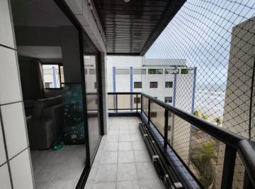 Apartamento de 2 quartos, Mongaguá · Apartamento Mobiliado com Vista Mar e Piscina na Cobertura a 50m da Praia