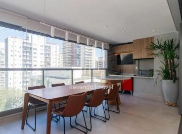 Apartamento · 141m² · 3 Quartos · 2 Vagas · Apartamento de Luxo à Venda no Brooklin Paulista: 3 quartos, 3 suítes, 1 sala, 5 banheiros, 2 vagas,