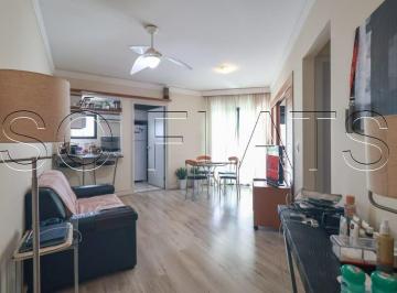 Apartamento · 60m² · 2 Quartos · 2 Vagas · Flat para venda em Paraíso de 60.00m² com 2 Quartos, 1 Suite e 2 Garagens