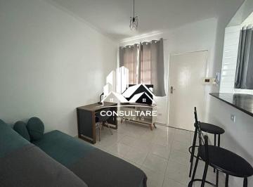 Apartamento · 26m² · 1 Vaga · Kitnet em Centro, São Vicente/SP de 26m² à venda por R$ 244.000,00