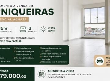 Apartamento de 3 quartos, Águas Claras · ARNIQUEIRAS | 3 QUARTOS | 85M² | VISTA LIVRE | SEM CONDOMÍNIO | ACEITA CARRO | R$ 179 MIL