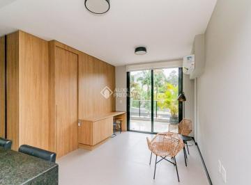 355828-AUXILIADORA-129-304 · Apartamento 1 dormitório Mobiliado com Sacada e Churrasqueira no Bairro Auxiliadora