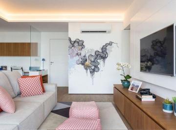 Apartamento · 105m² · 2 Quartos · 2 Vagas · Apartamento no Brooklin à venda com 105m², 2 quartos com 2 suítes