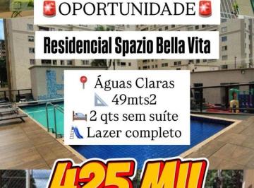 Apartamento de 2 quartos, Águas Claras · Águas Claras, apartamento, 2 quartos, vaga, lazer, Q 101, Spazio Bela Vita