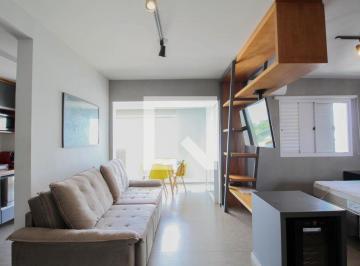 Localizado em São Paulo, este charmoso studio oferece uma experiência de moradia · Apartamento à Venda - Vila Andrade, 1 Quarto, 50 m2