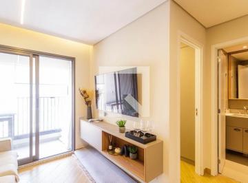 Este encantador studio mobiliado está localizado na vibrante cidade de São Paulo · Apartamento à Venda - Moema, 1 Quarto, 29 m2