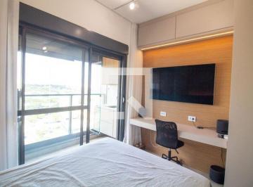 Localizado na vibrante cidade de São Paulo, o charmoso bairro Jardim das Acacias · Apartamento à Venda - Brooklin, 1 Quarto, 25 m2