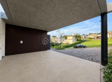 Casa · 335m² · 4 Quartos · 2 Vagas · Condomínio Terras de Santa Teresa - CASA TÉRREA COM 4 SUÍTES, PISCINA, À VENDA NO CONDOMÍNIO TERRAS 