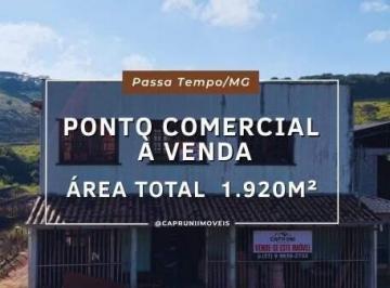 Comercial · 632m² · Ponto Comercial de 1.920m² na MG-270 com Loja, Escritório e Galpão em Passa Tempo/MG.