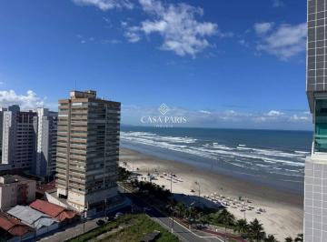 Apartamento · 82m² · 2 Quartos · 1 Vaga · Apartamento 2 Dorms (1 Suíte) Frente com Vista Mar e Varanda Gourmet – Caiçara, Praia Grande/SP