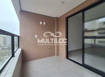 Apartamento · 89m² · 3 Quartos · 1 Vaga · Apartamento para Aluguel na Guilhermina (Zona Orla) – 89,47 m², 3 dorms (1 suíte)