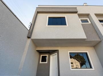 Casa · 135m² · 3 Quartos · 3 Vagas · Sobrado novo à venda com 3 quartos no Fazendinha em Curitiba