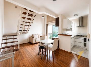 Apartamento · 55m² · 1 Quarto · 1 Vaga · Apartamento Flat para locação, Vivere Duplex, Anhangabaú, Jundiaí/SP