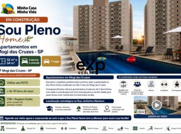 Apartamento · 53m² · 2 Quartos · Sou Pleno Home - Mogi das Cruzes - SP