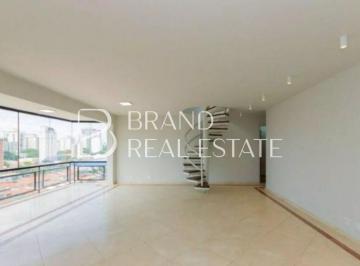 Apartamento · 239m² · 3 Quartos · 2 Vagas · Cobertura mobiliada no coração do Campo Belo com 239m², com 3 quartos e 2 vagas!