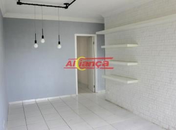 Apartamento · 66m² · 2 Quartos · 1 Vaga · Apartamento com 66m² à locação, 02 quartos, 1 vaga na Vila Augusta - Guarulhos/SP R$ 2.600,00