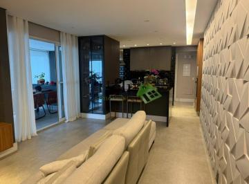 Apartamento · 140m² · 3 Quartos · 3 Vagas · Apartamento mobiliado com 3 dormitórios 01 suitevaranda gourmet 03 vagas Ipiranga metrô A.I piranga