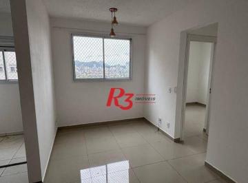 0800aac2aeae7b8035422c0a5061d879aece4a41 · Apartamento com 2 dormitórios à venda, 50 m² por R$ 300.000,00 - Castelo - Santos/SP
