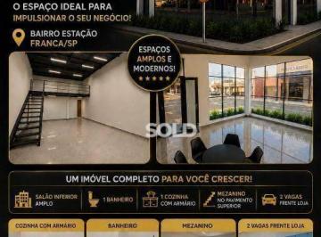 91ef075b3b987d7fee52a141b6cc744b5906d8f1 · Sala para alugar, 141 m² por R$ 4.500/mês - Vila Nicácio - Franca/SP