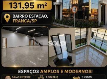 34b101a28a4f12ff6df83df76a4a750065ffc9cb · Sala para alugar, 131 m² por R$ 4.300/mês - Vila Nicácio - Franca/SP