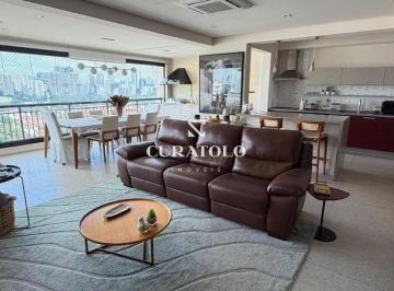 Apartamento · 135m² · 3 Quartos · 3 Vagas · Edifício Hamptons Park - Apartamento alto padrão à venda com 135 m², 3 suítes, varanda gourmet e 3 v