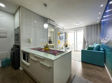 Apartamento · 45m² · 1 Quarto · 1 Vaga · Studio Unlimited Ocean Front-Gonzaga-Santos