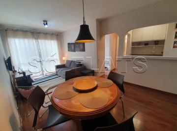 Apartamento · 47m² · 1 Quarto · 1 Vaga · Flat para alugar em Jardim Paulista de 47.00m² com 1 Quarto, 1 Suite e 1 Garagem