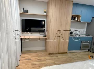Apartamento · 32m² · 1 Quarto · Studio para alugar em Brooklin Paulista de 32.00m² com 1 Quarto e 1 Suite