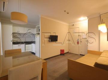 Apartamento · 44m² · 1 Quarto · 1 Vaga · Flat para alugar em Campo Belo de 44.00m² com 1 Quarto, 1 Suite e 1 Garagem