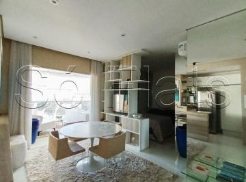 Apartamento · 55m² · 1 Quarto · 1 Vaga · Flat para alugar em Itaim Bibi de 55.00m² com 1 Quarto, 1 Suite e 1 Garagem