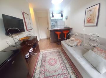 Apartamento · 36m² · 1 Quarto · 1 Vaga · Flat para alugar em Moema de 36.00m² com 1 Quarto, 1 Suite e 1 Garagem