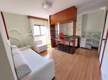 Apartamento · 36m² · 1 Quarto · 1 Vaga · Flat para alugar em Jardim Paulista de 36.00m² com 1 Quarto, 1 Suite e 1 Garagem