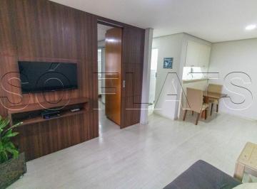Apartamento · 42m² · 1 Quarto · 1 Vaga · Flat para alugar em Jardim Paulista de 42.00m² com 1 Quarto, 1 Suite e 1 Garagem