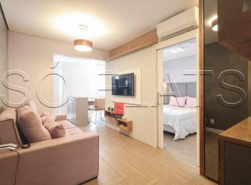 Apartamento · 35m² · 1 Quarto · 1 Vaga · Studio para alugar em Pinheiros de 35.00m² com 1 Quarto, 1 Suite e 1 Garagem