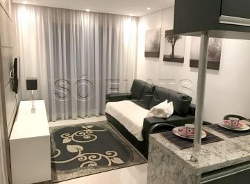 Apartamento · 33m² · 1 Quarto · 1 Vaga · Flat para alugar em Morumbi de 33.00m² com 1 Quarto, 1 Suite e 1 Garagem