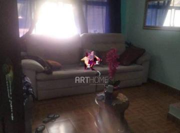 Casa · 148m² · 3 Quartos · 1 Vaga · Sobrado com 3 dormitórios à venda, 148 m² por R$ 600.000,00 - Parque Santo Antônio - São Bernardo do