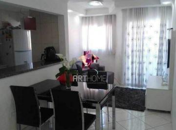 Apartamento · 90m² · 3 Quartos · 2 Vagas · Cobertura com 3 dormitórios à venda, 90 m² por R$ 500.000,00 - Jardim Las Vegas - Santo André/SP