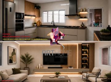 Casa · 183m² · 3 Quartos · 4 Vagas · Sobrado residencial 3 suítes em São Bernardo do Campo (frente) — 4 vagas, churrasqueira e espaço gou