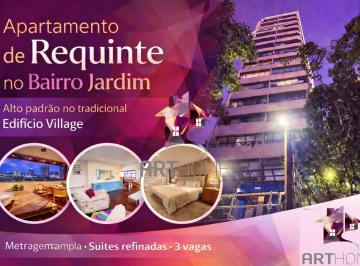 Apartamento · 279m² · 4 Quartos · 3 Vagas · Exclusividade e Amplitude no Bairro Jardim – 279m², Privacidade Total e 3 Vagas